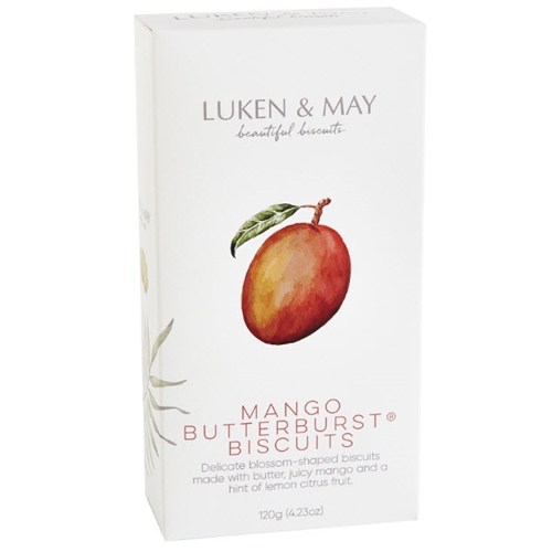 Order Fresh Luken and May 120g Mango Butterburst Biscuits from the Byron Bay Bakehouse. FREE DELIVERY!
