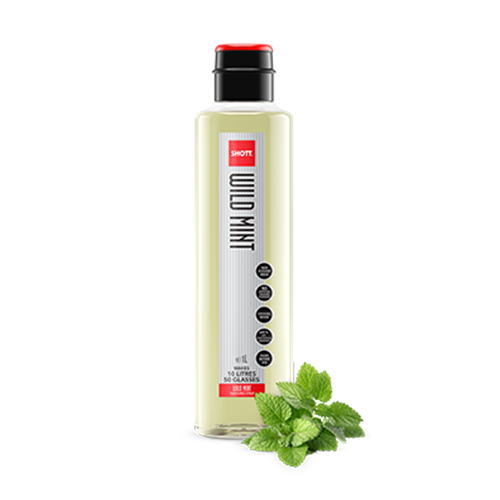 Wholesale Syrup 1ltr - Wild Mint - SHOTT Beverages Orders Dispatched direct from Supplier. Free Delivery Australia Wide.