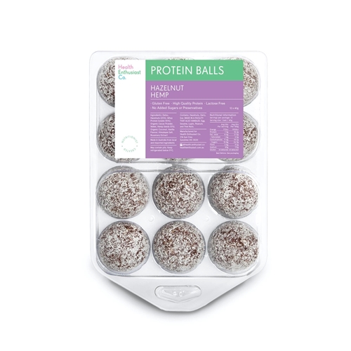 Hazelnut Hemp Protein Balls