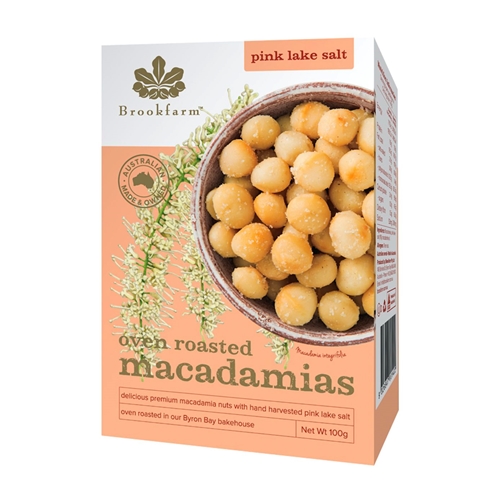 Brookfarm Pink Lake Salt Macadamia Nuts