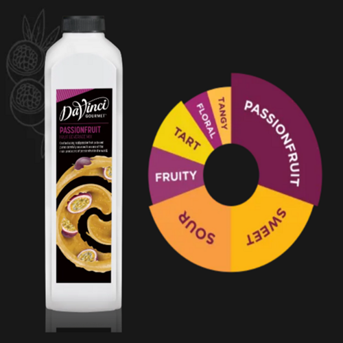 Passionfruit Fruit Mix DaVinci Gourmet | Smoothie Base Supplier | Good Food Warehouse