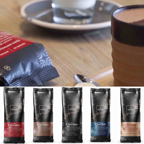 Arkadia Beverages Samples | Powders & Coffee Syrup Cafe Starter Pack | Good Food Warehouse