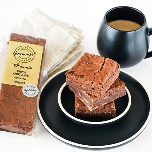 Triple Chocolate Brownie | Bellarine Brownie Company | Good Food Warehouse