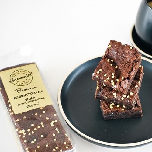 Vegan Belgian Chocolate Brownie | Bellarine Brownie Company | Good Food Warehouse