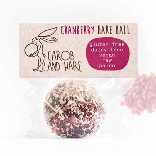 Cranberry Health Balls | Carob & Hare Cafe Balls | Good Food Warehouse