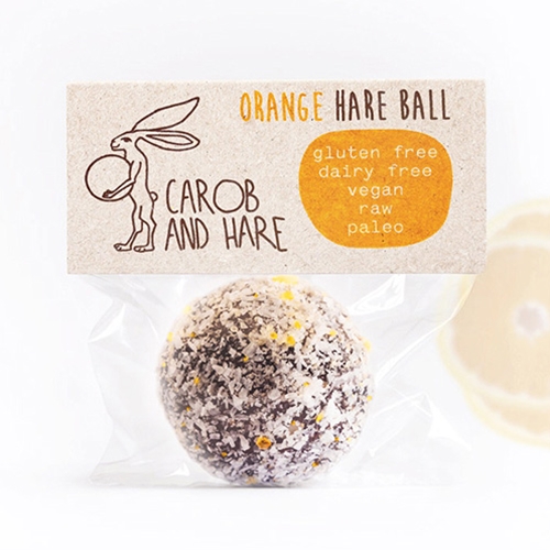 Orange Health Balls | Carob & Hare Cafe Balls | Good Food Warehouse