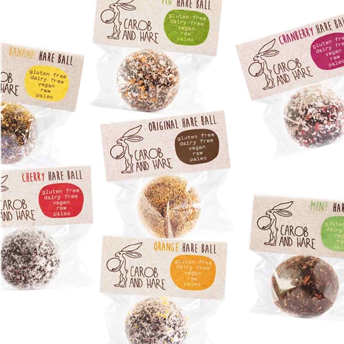 Carob And Hare Samples | Carob Health Balls Producer | Good Food Warehouse