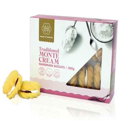 Handmade Monte Cream Biscuits | House of Biskota Supplier | Good Food Warehouse