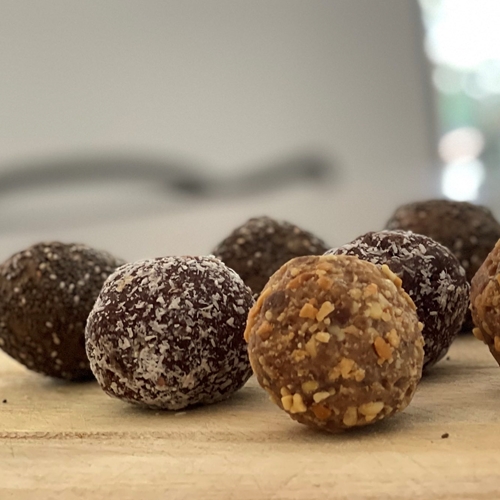 Cocoa Coconut Protein Balls | Large Protein Cafe Balls Distributor | Good Food Warehouse