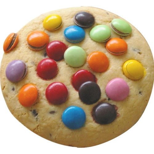Large Wrapped Smartie Cookies | The Original Gourmet Wholesale | Good Food Warehouse