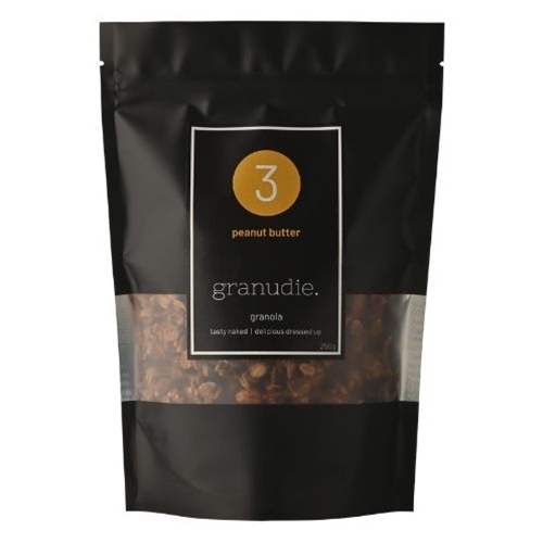 250g Peanut Butter Granudie | Handmade Granola Distributor | Good Food Warehouse