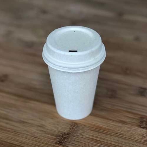 Biodegradable 8oz Coffee Cups | Sugarcane Takeaway Cups | Good Food Warehouse