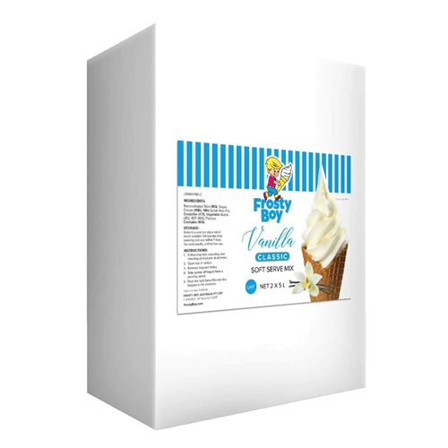 Frosty Boy Distributor Classic UHT Vanilla Soft Serve Mix Good Food