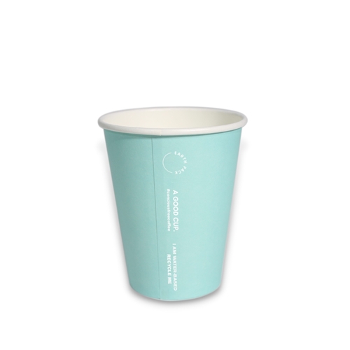12oz PLA Single Wall Aqueous Pastel Cups | Coffee Cup Supplier | Good Food Warehouse