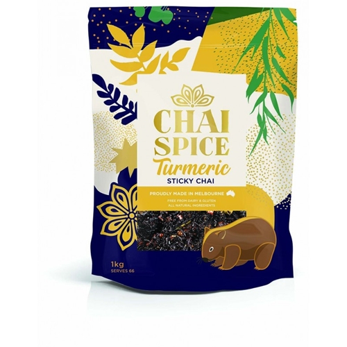 Turmeric Sticky Chai Supplier | Best Sticky Chai Producer | Good Food Warehouse