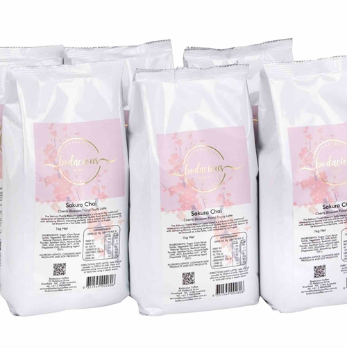 Bodacious Sukura Cherry Blossom Chai Latte Powder 1kg