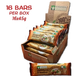 Order Wholesale Kuranda 45g Macadamia Hazelnut Health Bars. Order Online Distributor Good Food Warehouse.