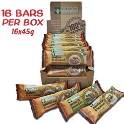 Wrapped Health Bars 45g - Assorted Nuts - Kuranda Wholefoods (16x45g)