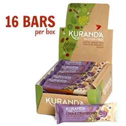 Order Wholesale Kuranda 35g Chia Nut Berry Health Bars. Order Online Distributor Good Food Warehouse.