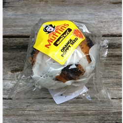 MaMa Kaz Orange Poppyseed Muffins | Single Packaged Wholesale Cafe Muffins | Good Food Warehouse