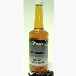 Organic Syrup 750ml - Caramel - Cravve (1x750ml)
