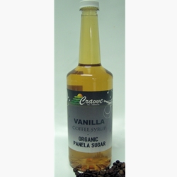 Organic Syrup 750ml - Vanilla - Cravve (1x750ml)