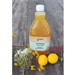 Organic Ice Tea Syrup 750ml - Lemon - Cravve (1x750ml)