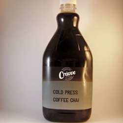 Cold Pressed Coffee 2ltr - Chai Coffee Sweetened - Cravve (1x2ltr)