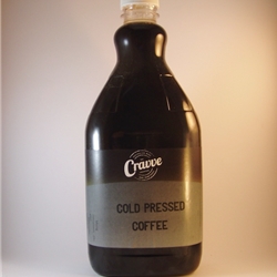 Cold Pressed Coffee 2ltr - Pure Black Unsweetened - Cravve (1x2ltr)