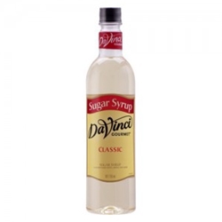 Wholesale Syrup 750ml - Sugar Syrup - DaVinci Gourmet (1x750ml) Orders Dispatched direct from Supplier. Free Delivery Australia Wide.