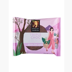 Wrapped Cafe Cookie 60g - GLUTEN FREE Triple Choc - Byron Bay Cookies (12x60g)