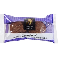 Wrapped Twin Pack Buttons 25g - Gluten Free Triple Choc - Byron Bay Cookies (100x25g)