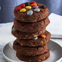 Order Byron Bay Triple Choc Dotty Wholesale Cafe Cookies from Good Food Warehouse Today.