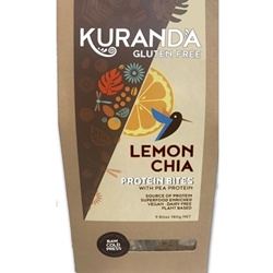 Order 180g Lemon Chia Protein Bites. Kuranda Wholefoods Online Distributor Good Food Warehouse.