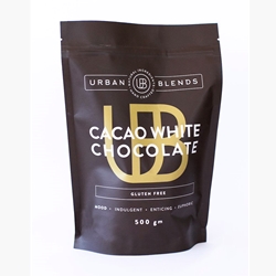Order Wholesale Online Urban Blends 500g Cacao White Choc. Good Food Warehouse.
