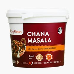 Spice Mix 1kg - Chana Masala Curry - Curry Flavours (1x1kg)