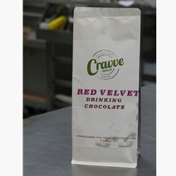 Red Velvet Coconut Chocolate Latte
