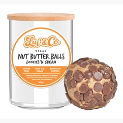 Protein Balls 40g - VEGAN Nut Butter Cookies 'n Cream - Luv&Co (12x40g)