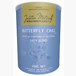 Justin Metcalf Butterfly Chai Latte
