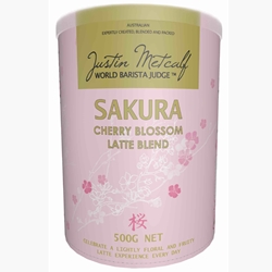 Justin Metcalf Sukura Cherry Blossom Latte
