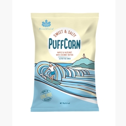 Brookfarm Online Wholesaler | Sea Salty PuffCorn Distributor | Good Food Warehouse