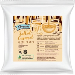 Salted Caramel Latte Powder | Cappuccine Australia | Good Food Warehouse