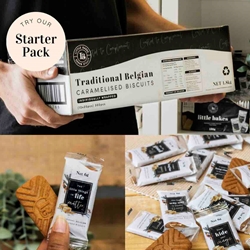 Little Bakes Traditional Belgian Caramel Biscuit Sample | Best Biscuit Supplier | Good Food Warehouse