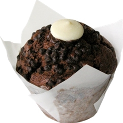 Wrapped Double Choc Muffins | The Original Gourmet Small Muffins | Good Food Warehouse