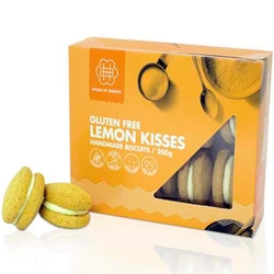 Wholesale Gluten Free Lemon Kisses | Gluten Free Biscuit Wholesaler | Good Food Warehouse