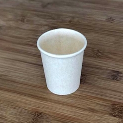 Biodegradable 4oz Coffee Cups | Sugarcane Takeaway Cups | Good Food Warehouse