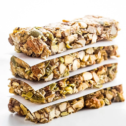 Crunchy Nut & Seed Cluster Bars | Adelia Fine Foods | Good Food Warehouse