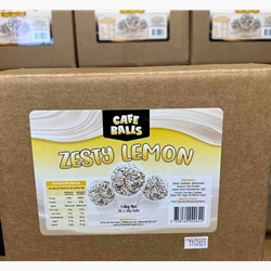 Bulk Zesty Lemon Protein Balls | Protein Ball Wholesaler | Good Food Warehouse