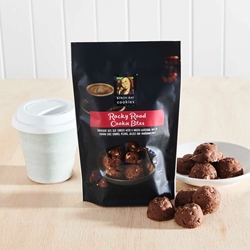 Byron Bay Cookie Pouches | Bulk 100g Rocky Road Bites Pouch Wholesale | Good Food Warehouse