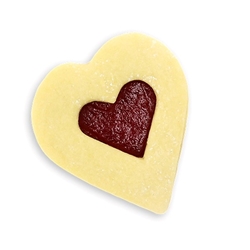 Shortbread Jam Hearts Cookies | Best Cafe Cookie Supplier | Good Food Warehouse